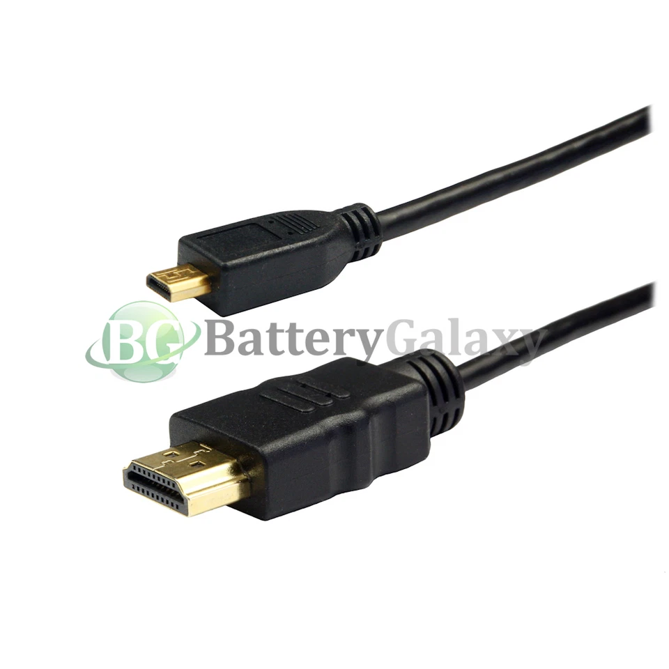 Cable HDMI a Micro HDMI de 6 pies para HTC EVO 4G Motorola Xoom Atrix 2 Droid X LO ÚLTIMO Foto 2 de 4