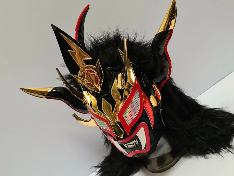 JUSHIN LIGER WRESTLING MASK WRESTLER MASK 日本 マスク プロレス 日本スリングマスク — 第 2/4 张图片