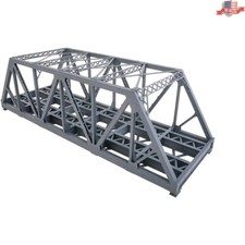 Walthers HO Scale Modernized Double-Track Truss Bridge Kit - Collectible Model