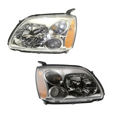 Headlight Set Of 2 Leftright Clear Lens For Mitsubishi Galant 2005-2007
