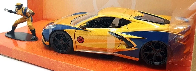 Jada 1/24 比例压铸 80319 - X 战警金刚狼和 2020 Corvette Stingray — 第 2/4 张图片