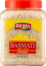 Basmati Rice Jar, 2 Pounds, Extra Long Grain, Naturally Aged Indian White Basmat