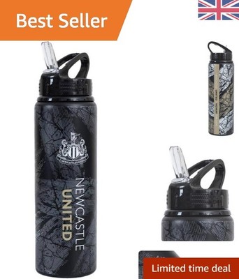 Leichte 750ml Newcastle United Aluminium Flasche - perfektes Geschenk für Fans