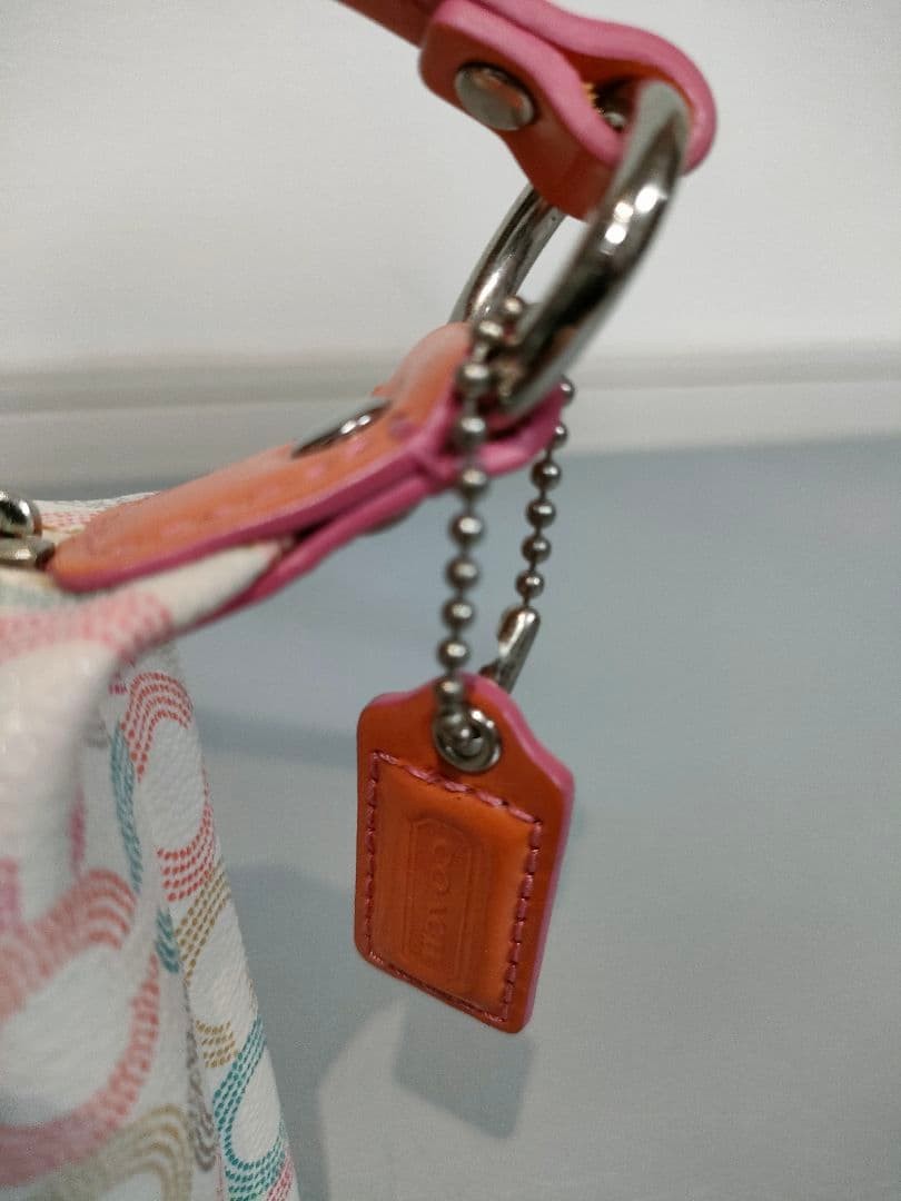 COACH Multi-Color Ring Pattern Accessory Pouch Se… - image 6