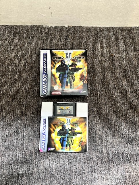 CT Special Forces Game Boy Advance GBA Boxed Genuine Cartridge