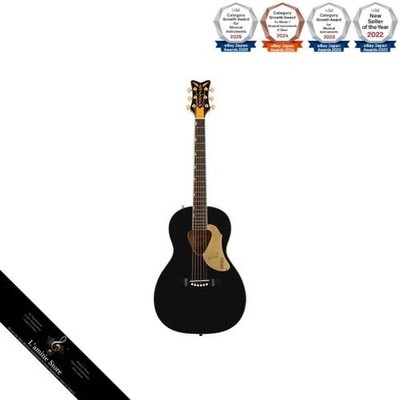 Gretsch G5021E Rancher Penguin Parlor Acoustic/Electric Black Acoustic-Electric