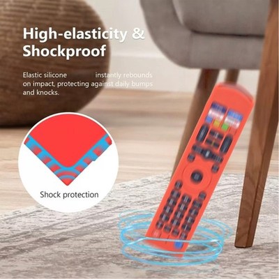 Quality Silicone Case Sleeve for VSEEBOX /V5/V7Pro Remote Cover with Lanyard