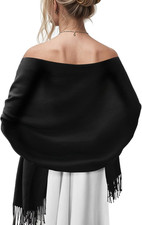 Women'S Scarf Pashmina Shawls and Wraps for Evening Dress Wedding Bridal Bridesm