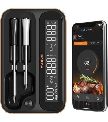 5GHz & 2.4GHz WiFi Wireless Meat Thermometer, Inkbird WiFi Meat Thermometer