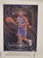 2024-25 Panini Select - Premier Level De'Aaron Fox #150 Blue