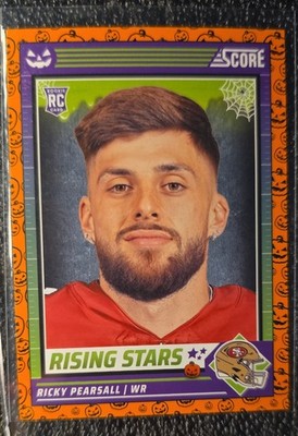 2024 Panini Score-A-Treat - Rising Stars Ricky Pearsall #42 Orange Pumpkins (RC)