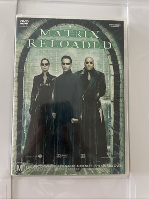 The Matrix Reloaded DVD - Keanu Reeves (Region 4, 2 Disc Set, 2003) T8