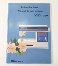 Original 1997 Husqvarna LILY 530 Sewing Machine Instruction Book Manual CLEAN