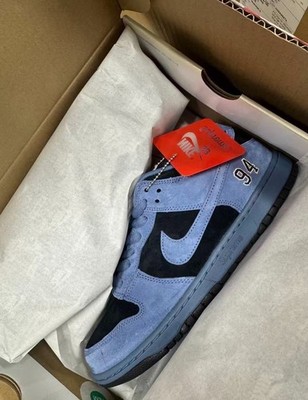 Size 11.5 - Supreme x Nike Dunk SB Low Ocean Fog for sale online