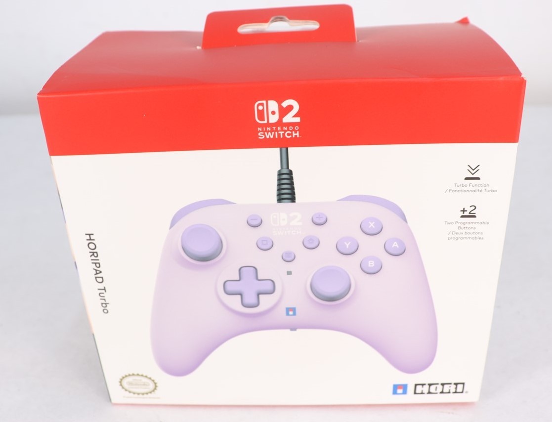 Hori Nintendo Switch 2 Horipad Turbo Cozy Lavender New