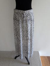 Michael Kors Size Medium Drawstring Animal Print Maxi