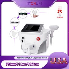 808 Diode Laser Hair Removal 755 808 1064 Diode Laser Hair Removal Machine 3in1