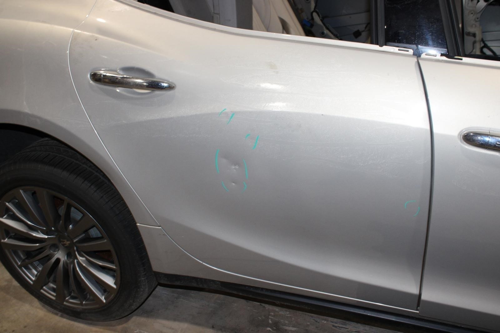 ⚠️DING⚠️ 14-20 Ghibli Champagne Metallescent Rear Passenger Right RH Door Shell