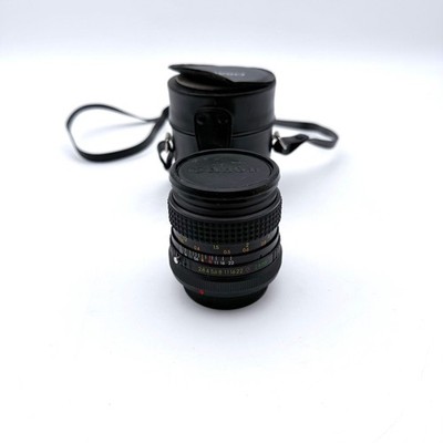 Canon EF 28mm F2.8 Camera Lens Black w/ Carrying Case