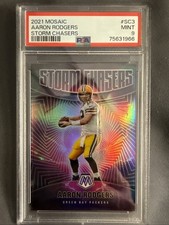 2021 Panini Mosaic - Storm Chasers Aaron Rodgers #SC-3