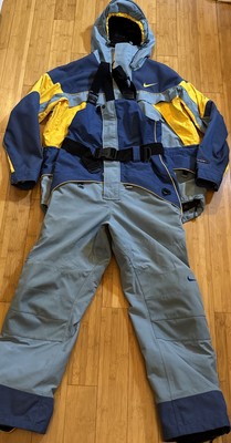Nike ACG Snowboard Suit Jacket & Bib Set SM Vintage Outer Layer 3
