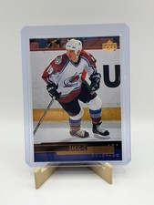 Joe Sakic Trading Card Avalanche NHL Legend Hall of Fame Star Rare Collectible