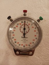 Hanhart DGM 1902 490 1/10 Sec Stopwatch-Timer Shock Resistant Antimagnetic 
