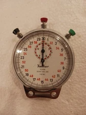 Hanhart DGM 1902 490 1/10 Sec Stopwatch-Timer Shock Resistant Antimagnetic 