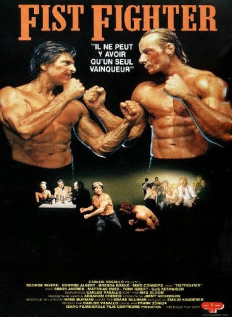 35mm FIST FIGHTER (1989) Action Feature Film. Agfa color print.