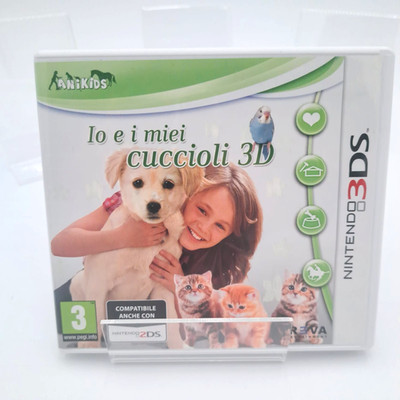 Me and My Puppies 3D Nintendo 3DS 2DS Complete Multilingual PAL ITA + EU   