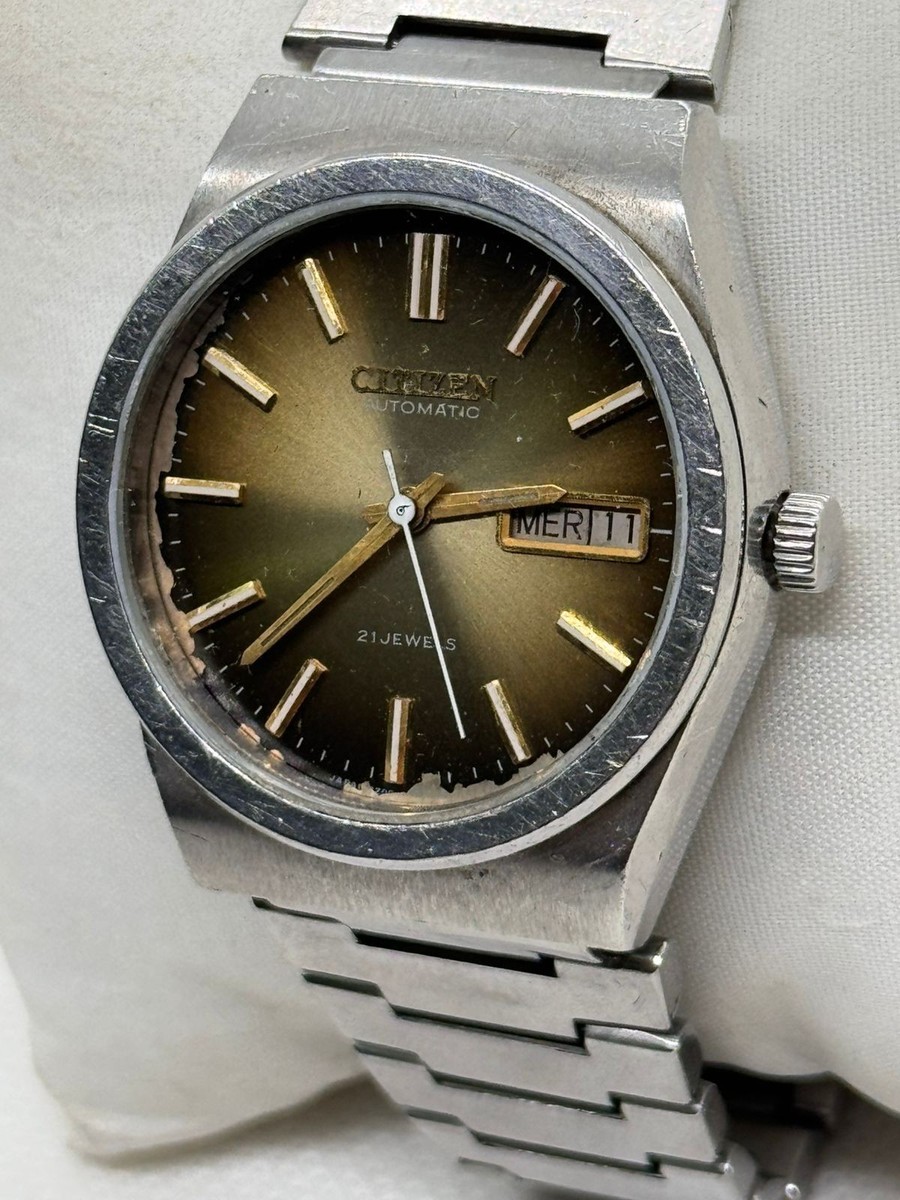 Citizen 71-2132 Vintage Watch Automatic 21 Jewels cal. 8200A