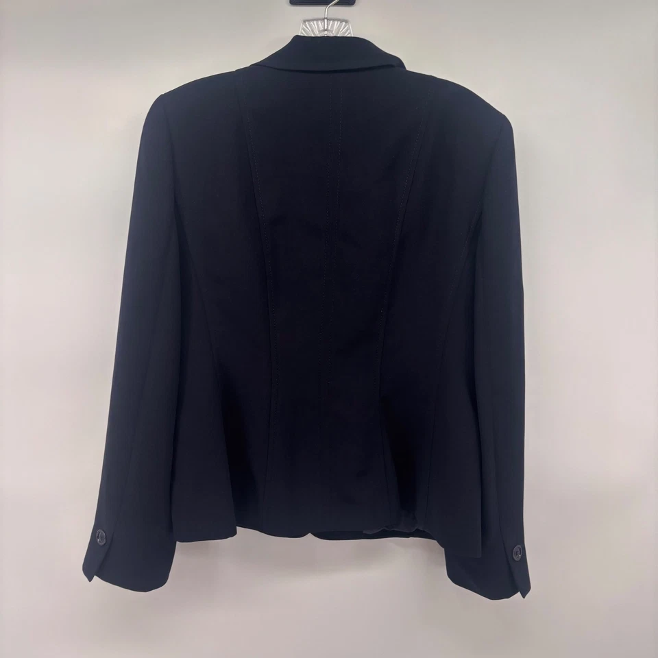 Jones Wear Essentials 黑色西装女式 8 码职业办公室 — 第 2/4 张图片