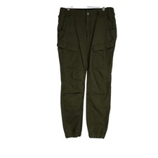DOVETAIL Women's Cargo Pants Olive Green Size 12 32 Waist Cordura