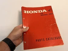 1965 1966 1967 1968 Honda S65 or 65 Sport - Parts Catalogue - Shop Manual