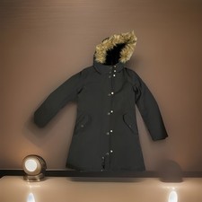 Gap Kids Girl Cold Control Ultra Max Down Parka Coat Black Size L