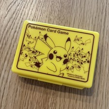 Pokemon Center Original Card Game Damage Counters Case Pikachu Large Gathering
