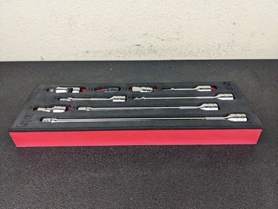 #bn680 Snap On Tools FM209EX01B Swivel Head Extension Set 9 Piece in Foam