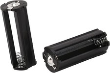 PurYupearl 2Pcs Black Battery Holder for 3 x 1.5V AAA Batteries Flashlight...
