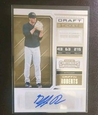 Griffin Roberts 2018 Contenders Draft Picks Autograph Draft Ticket Wake Forest 