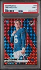 2025 Panini Mosaic Jaxson Dart [RC] Rookie Variation #288 Red PSA 9 MINT