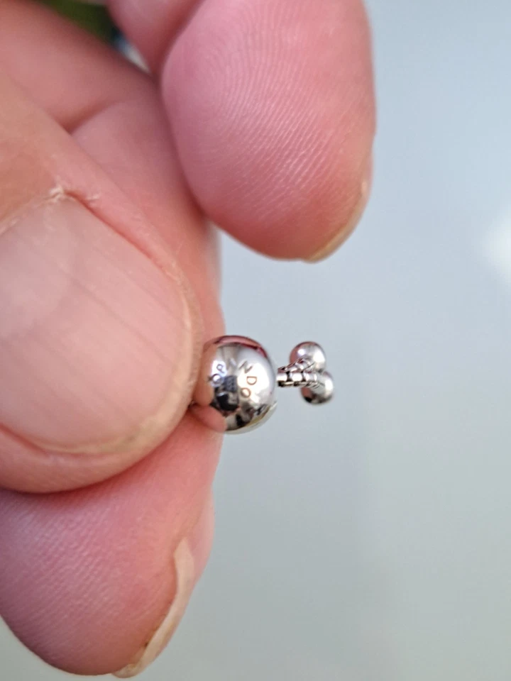 Pandora  ,  feines Armband   925 Silber mit geschliffenen Steinen - Bild 3 von 4