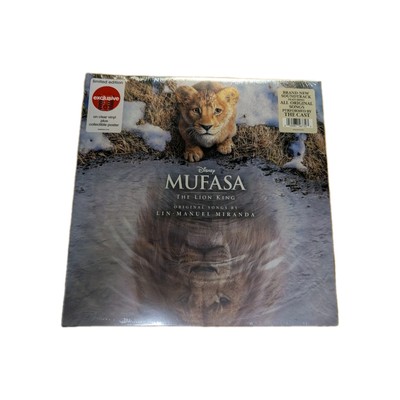 Disney Mufasa The Lion King - Clear Vinyl LP + Poster New *Sleeve Damage*