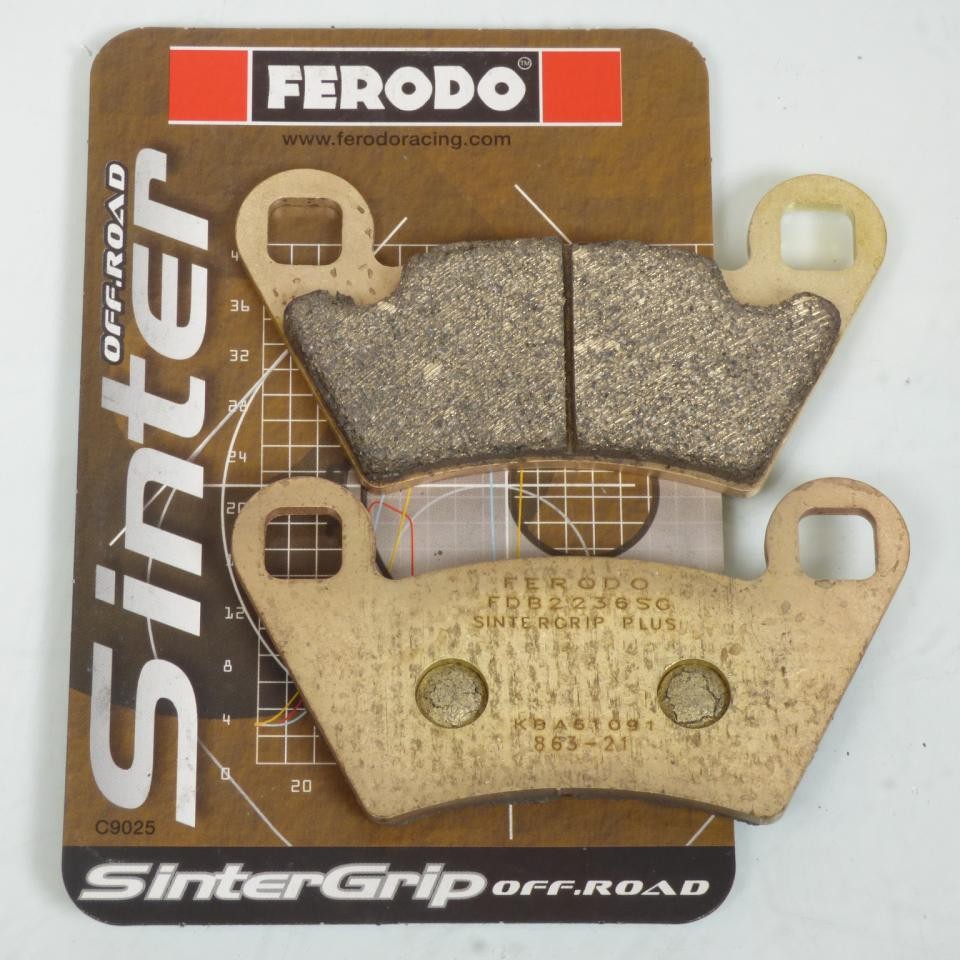 Plaquette de frein pour Polaris 500 Ranger Crew idéale pour traction et tout-terrain