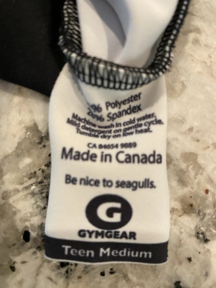 Gimnasia Leotardo Gimnasio Equipo Adulto/Adolescente Mediano Nuevo Foto 4 de 4