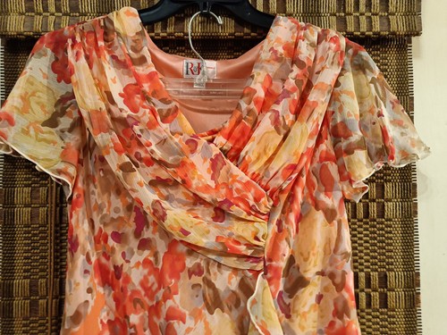R & K Women's Dress Set. Sz. 14. Pretty! - Imagen 7 de 8