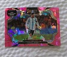 Lionel Messi 2026 Panini Select FIFA Field Level Pink Cracked Ice Prizm #210