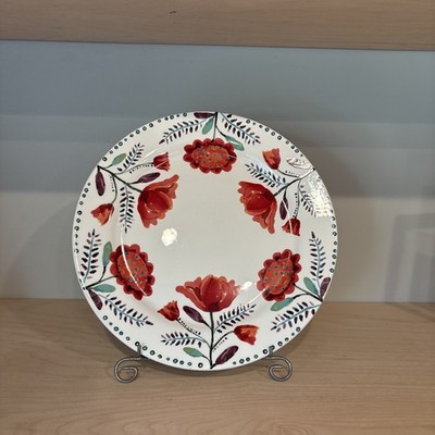 1 Pier 1 Ironstone Floral Dinner Plates 11  Replacement