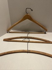 3 Antique Wood Advertising Hangers, Boyle Bros, Allyn  s  Wishbone
