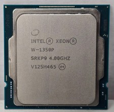 Intel Xeon W-1350P SRKP9 6 Core 4.0 GHz Workstation CPU Processor LGA1200