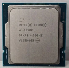 Intel Xeon W-1350P SRKP9 6 Core 4.0 GHz Workstation CPU Processor LGA1200